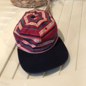 Lucky Brand Hat with leather back strap O/S like new